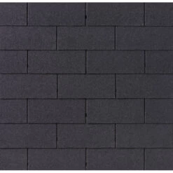 Shingles Rectangulaires Noir - Paquets De 3m²