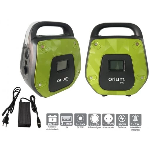 Station D'énergie Portative Izywatt 500 - ORIUM -Outdoor Soldes station d energie portative izywatt 500 orium