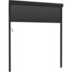Store Avec Cadre Latéral Anthracite 370cm Pour Pergola Bioclimatique En Aluminium X-METAL -Outdoor Soldes store avec cadre lateral anthracite 370cm pour pergola bioclimatique en aluminium x metal 2