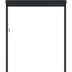 Store Avec Cadre Latéral Anthracite 370cm Pour Pergola Bioclimatique En Aluminium X-METAL -Outdoor Soldes store avec cadre lateral anthracite 370cm pour pergola bioclimatique en aluminium x metal 3