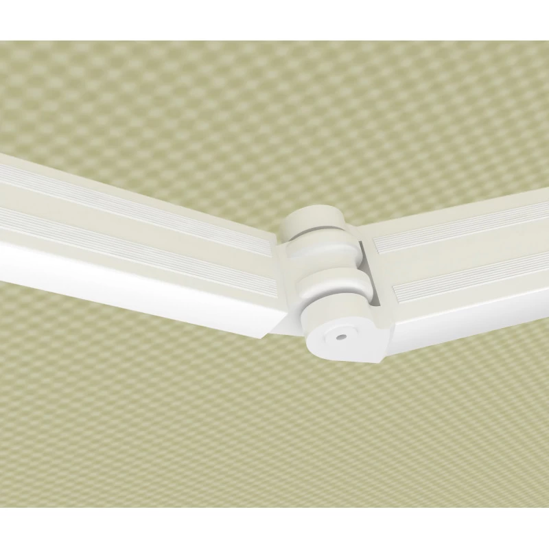 Store Banne Motorisé 295x200cm DECO Toile Polyester Beige - X-METAL 6 Store Banne Motorisé 295x200cm DECO Toile Polyester Beige - X-METAL – Image 6