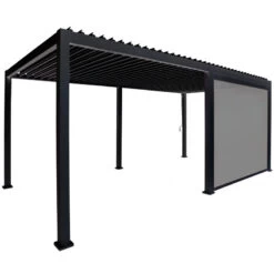 Store Latéral Anthracite 300cm Pour Pergola Bioclimatique En Alu Ombrea 11 Store Latéral Anthracite 300cm Pour Pergola Bioclimatique En Alu Ombrea -Outdoor Soldes store lateral anthracite 300cm pour pergola bioclimatique en alu ombrea 4