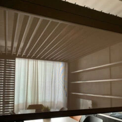 Store Latéral Anthracite 400cm Pour Pergola Bioclimatique En Alu Ombrea -Outdoor Soldes store lateral anthracite 400cm pour pergola bioclimatique en alu ombrea 4