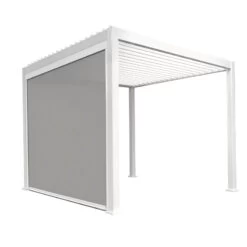 Store Latéral Blanc 300cm Pour Pergola Bioclimatique En Alu Ombrea 7 Store Latéral Blanc 300cm Pour Pergola Bioclimatique En Alu Ombrea -Outdoor Soldes store lateral blanc 300cm pour pergola bioclimatique en alu ombrea 2
