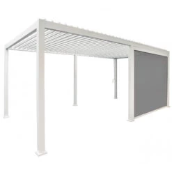 Store Latéral Blanc 300cm Pour Pergola Bioclimatique En Alu Ombrea 8 Store Latéral Blanc 300cm Pour Pergola Bioclimatique En Alu Ombrea -Outdoor Soldes store lateral blanc 300cm pour pergola bioclimatique en alu ombrea 3