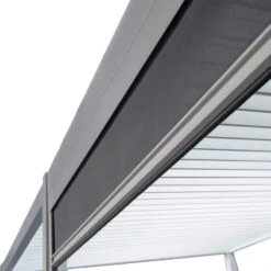 Store Latéral Blanc 400cm Pour Pergola Bioclimatique En Alu Ombrea -Outdoor Soldes store lateral blanc 400cm pour pergola bioclimatique en alu ombrea 4