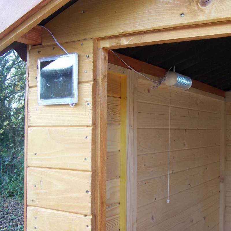 Toilettes Sèches En Bois Massif Certifié - Panneaux 16mm + Plancher 5 Toilettes Sèches En Bois Massif Certifié - Panneaux 16mm + Plancher – Image 5