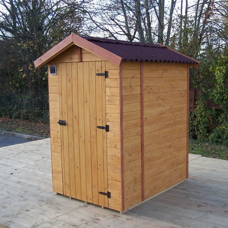 Toilettes Sèches En Bois Massif Certifié - Panneaux 16mm + Plancher 1 Toilettes Sèches En Bois Massif Certifié - Panneaux 16mm + Plancher