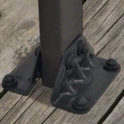 Toit De Terrasse 300x305cm En Aluminium Gris Et Polycarbonate 8mm FERIA - Canopia By Palram -Outdoor Soldes toit de terrasse 300x305cm en aluminium gris et polycarbonate 8mm feria palram 5