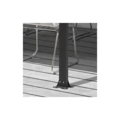 Toit De Terrasse 9,21m² Aluminium Anthracite Et Polycarbonate Habrita 7 Toit De Terrasse 9,21m² Aluminium Anthracite Et Polycarbonate Habrita -Outdoor Soldes toit de terrasse 921m aluminium anthracite et polycarbonate habrita 2