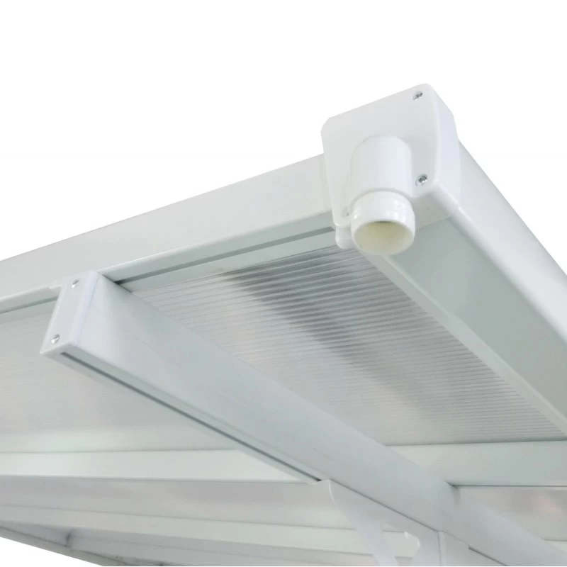 Toit De Terrasse Ajustable En Aluminium Laqué Blanc 3,05x6,18m X-METAL 6 Toit De Terrasse Ajustable En Aluminium Laqué Blanc 3,05x6,18m X-METAL – Image 6