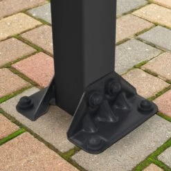 Toit De Terrasse En Aluminium Gris 3x5,46m + PC 16mm Olympia - Palram - Canopia -Outdoor Soldes toit de terrasse en aluminium gris 3x546m pc 16mm olympia palram 3