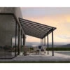 Toit De Terrasse En Aluminium Gris 3x9,15m + PC 16mm Olympia - Palram - Canopia