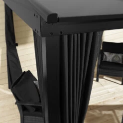 Tonnelle Adossée St. Barth 363x248cm En Aluminium Et Polycarbonate 8mm - SOJAG -Outdoor Soldes tonnelle adossee st barth 363x248cm en aluminium et polycarbonate 8mm sojag 2