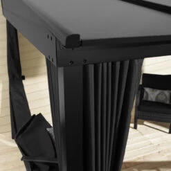 Tonnelle Adossée St. Barth 484x363cm En Aluminium Et Polycarbonate 8mm - SOJAG -Outdoor Soldes tonnelle adossee st barth 484x363cm en aluminium et polycarbonate 8mm sojag 2