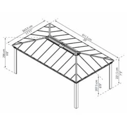 Tonnelle De Jardin En Alu Et Polycarbonate Dallas 6100 – Canopia 8 Tonnelle De Jardin En Alu Et Polycarbonate Dallas 6100 – Canopia -Outdoor Soldes tonnelle de jardin en alu et polycarbonate dallas 6100 canopia 2