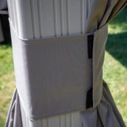 Tonnelle De Jardin Messina 298x363cm En Aluminium Thermolaqué Champagne– SOJAG -Outdoor Soldes tonnelle de jardin messina 298x363cm en aluminium thermolaque champagne sojag 5