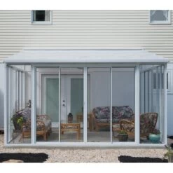 Véranda 400x425cm En Alu Blanc Et Polycarbonate 8mm Sanremo - Palram - Canopia 9 Véranda 400x425cm En Alu Blanc Et Polycarbonate 8mm Sanremo - Palram - Canopia -Outdoor Soldes veranda 400x425cm en alu blanc et polycarbonate 8mm sanremo palram 3