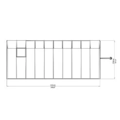 Véranda En PVC Et Polycarbonate Transparent 258x632cm Sun Room - Canopia By Palram 11 Véranda En PVC Et Polycarbonate Transparent 258x632cm Sun Room - Canopia By Palram -Outdoor Soldes veranda en pvc et polycarbonate transparent 258x632cm sun room rion 5
