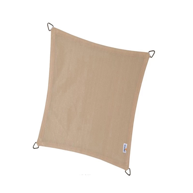 Voile D'ombrage Rectangle Coolfit 400x300cm Couleur Crème – NESLING 1 Voile D'ombrage Rectangle Coolfit 400x300cm Couleur Crème – NESLING