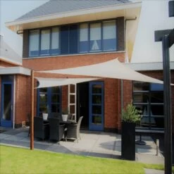 Voile D'ombrage Triangle Coolfit 360x360x360cm Crème - NESLING